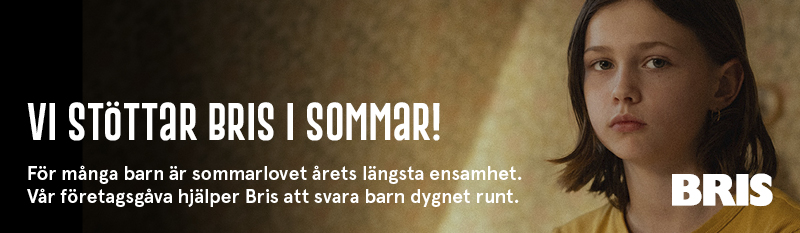 Vi stöttar Bris i sommar